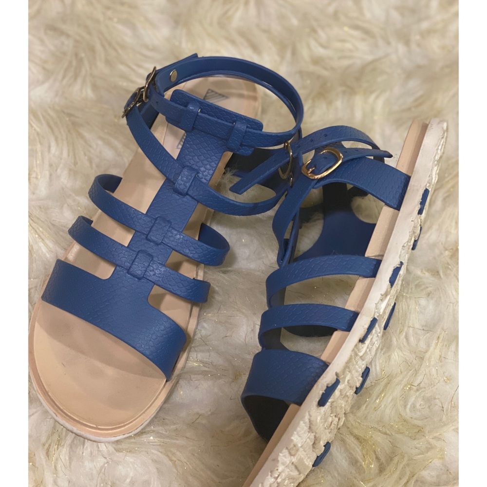 Blue Sandals - Picture 2 of 3